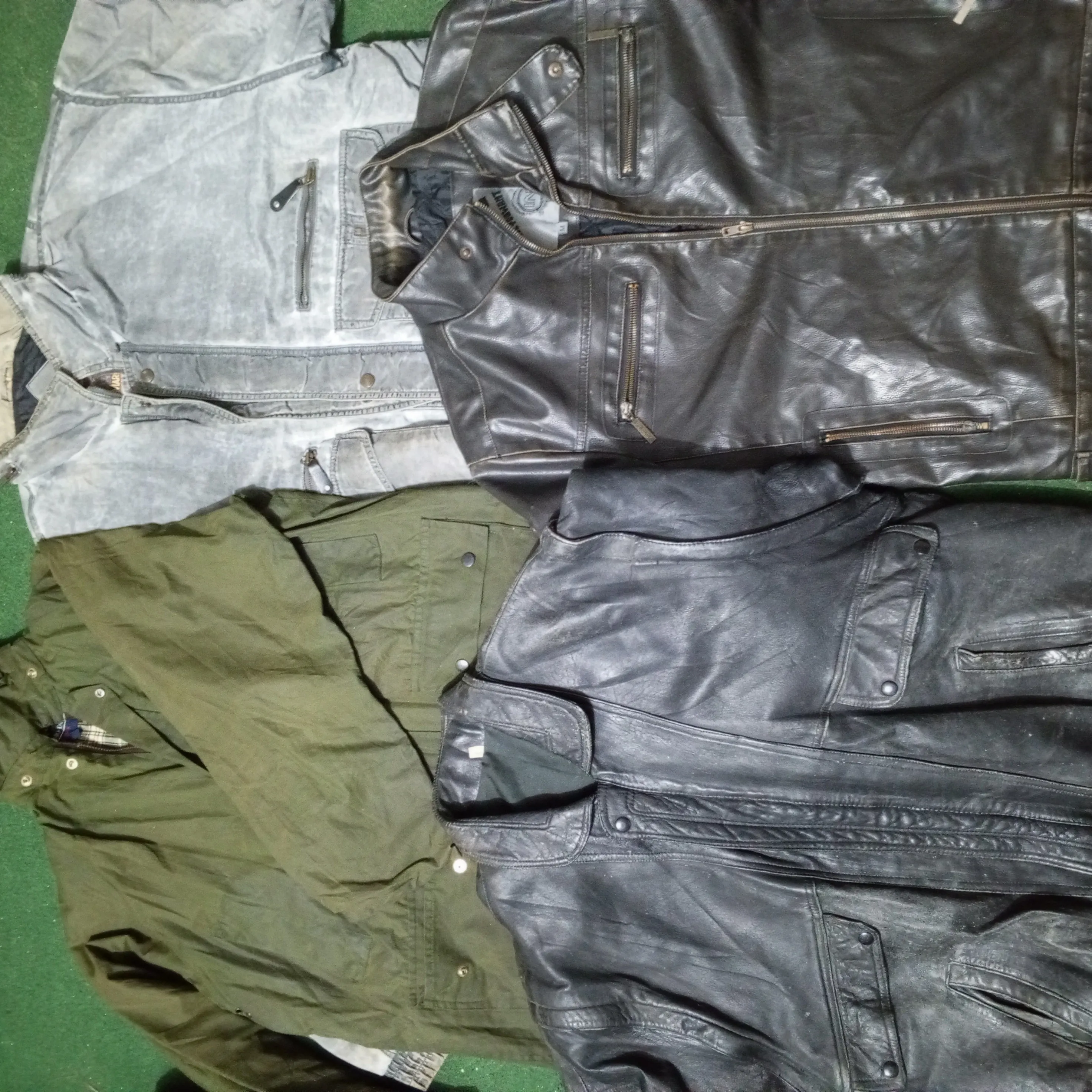 Leather & Oil Wax Jackets