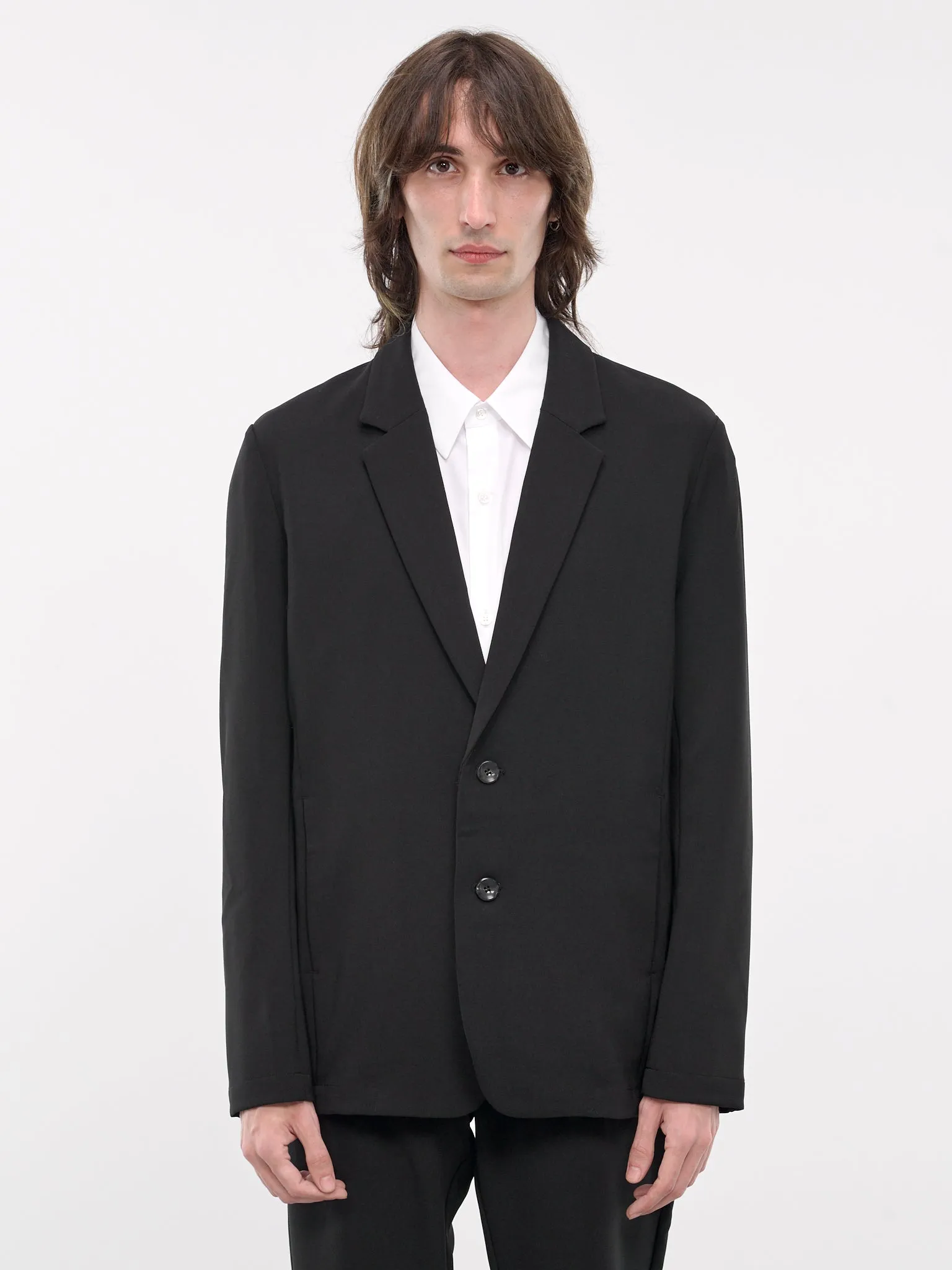 Single-Breasted Blazer (AC42-004-BLACK)